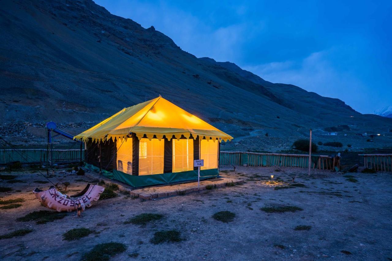 Albergue Zostel Spiti Kaza Exterior foto