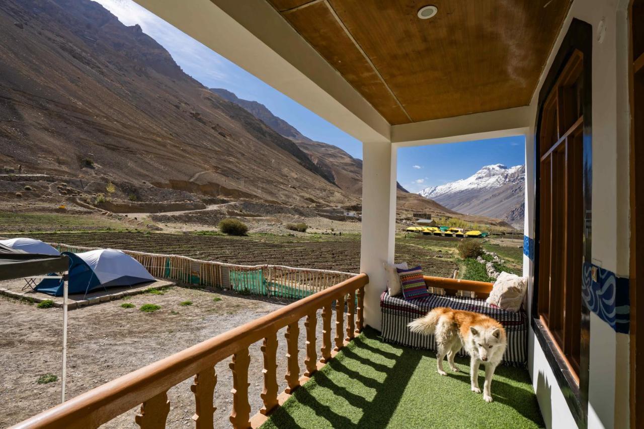 Albergue Zostel Spiti Kaza Exterior foto