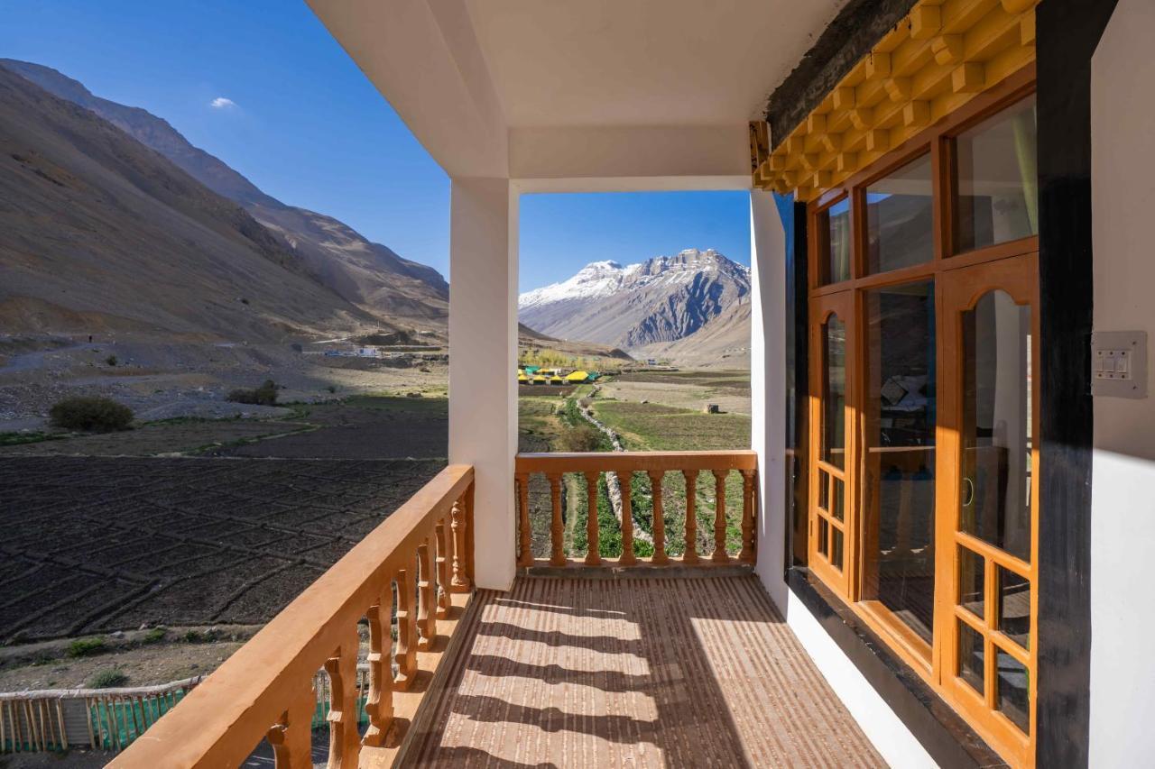 Albergue Zostel Spiti Kaza Exterior foto