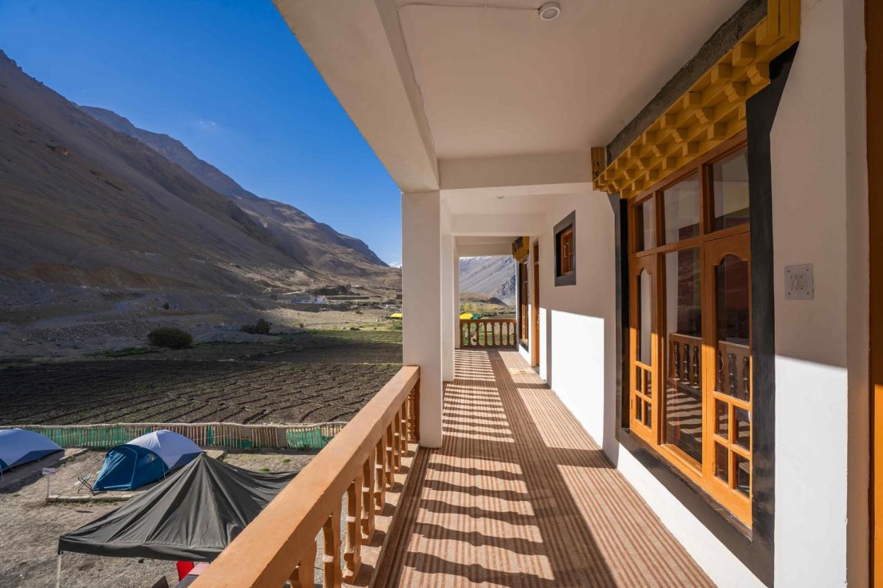 Albergue Zostel Spiti Kaza Exterior foto