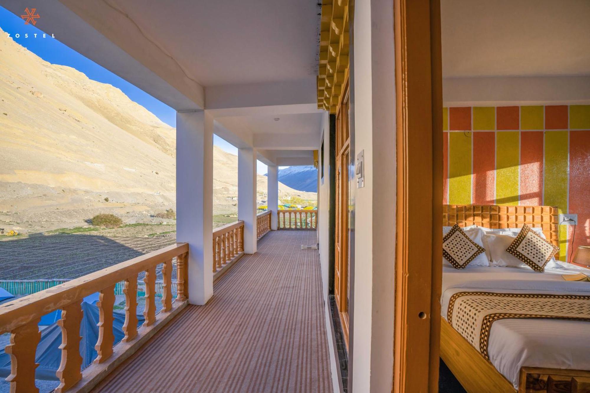Albergue Zostel Spiti Kaza Exterior foto