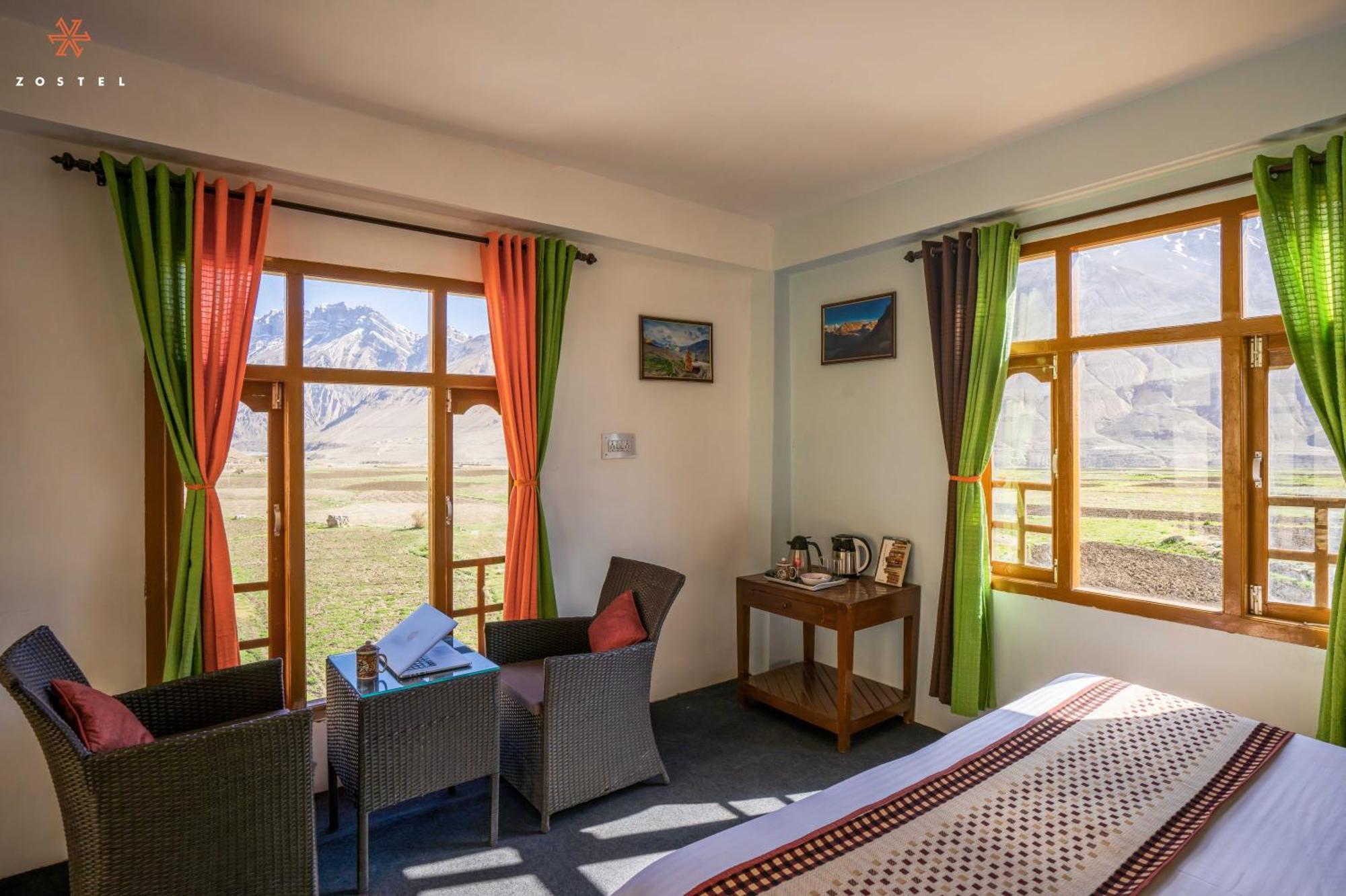Albergue Zostel Spiti Kaza Exterior foto