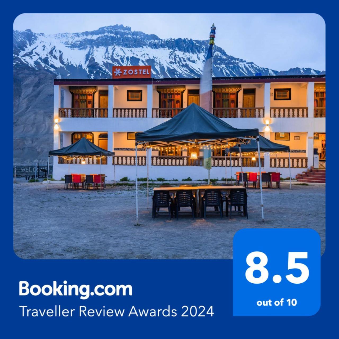 Albergue Zostel Spiti Kaza Exterior foto