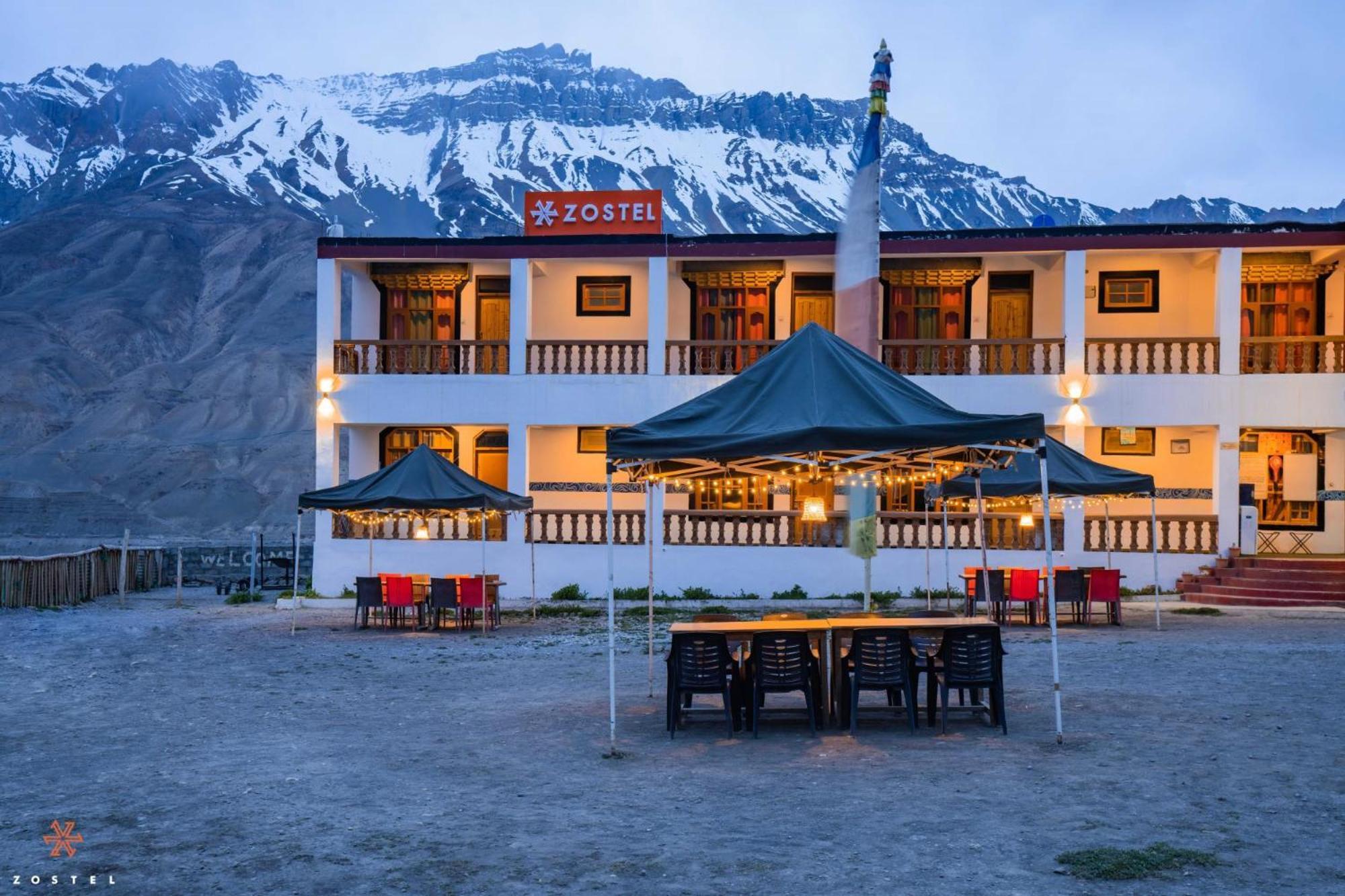 Albergue Zostel Spiti Kaza Exterior foto